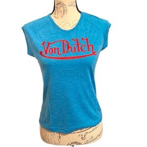 Von Dutch women’s baby tee size L
